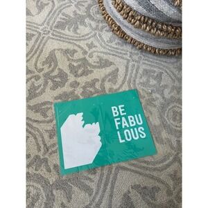 Chalk Couture Be Fabulous Chalk Transfer B191110 March Club Couture Teal White